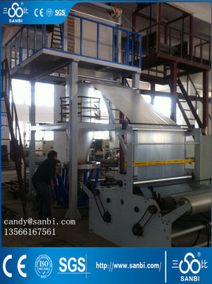 China 50MM 11KW LDPE/HDPE Film Blazende Machine met Dubbele Spoel leverancier