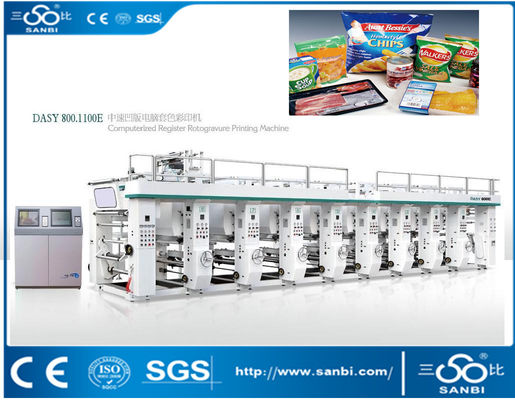 China 120m/Min Gravure Geautomatiseerde Elektromethode van de Drukmachine leverancier