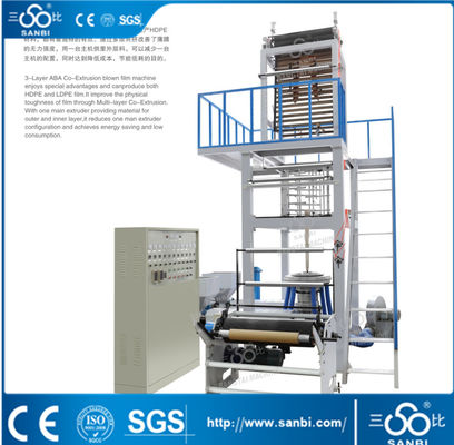 China ABA van de drie-Laag de blazende machine co-extrusiefilm (Ce) leverancier