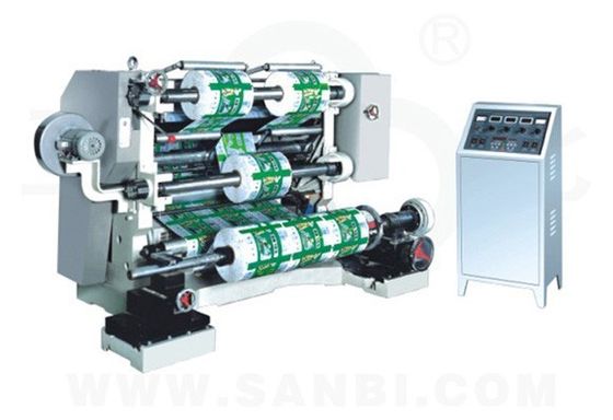China Plastic de snijmachine rewinder machine van het Filmbroodje, document de machine van de etiketsnijder leverancier