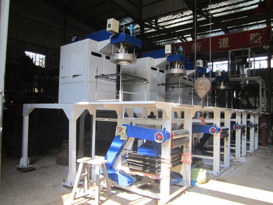 China Automatische pp-Film Blazende Machine met doble spoelslag het vormen materiaal leverancier