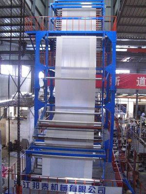 China Plastic de Film Blazende Machine van de dubbel-laagco-extrusie met Ce ISO leverancier