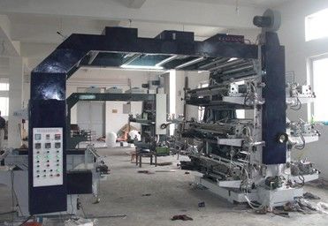 China Automatische Flexographic PE pp Machine van de Zakdruk 6 Kleuren met Ce-SGS leverancier
