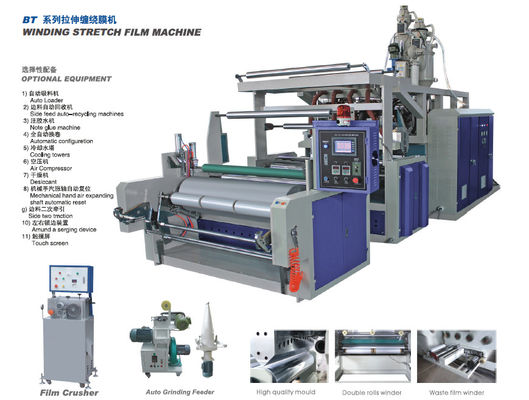 China Het volledige Automatische PE Materiaal van de Filmuitdrijving, 220V Geblazen Filmmachine leverancier