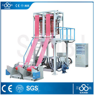China LDPE/HDPE Extruder van de de Hoge snelheids Dubbele Schroef van de Film de Blazende Machine 90 Kg/u leverancier