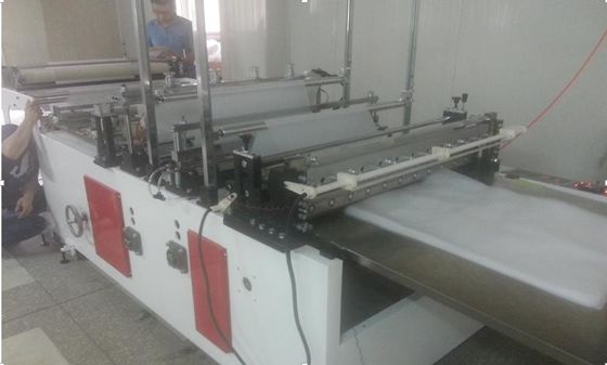 China Hete Verzegelende Koude Scherpe Zak die Machine met Dubbele Servomotor maken leverancier