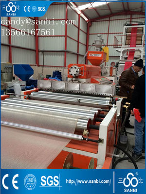 China 50-180kg/h HDPE Film Blazende Machine 10002500mm Breedte ISO9001 leverancier