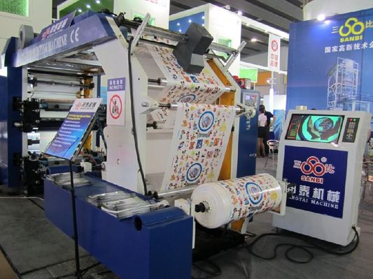 China Rolling Document de Drukmachine van Flexo door Autospanningscontrole leverancier