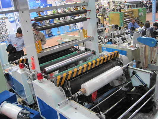Roterende Matrijzenpe Film Blazende Machine, plastic film die machine maken leverancier